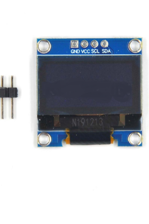 0.96 Inch I2C/IIC 4-Pin OLED Display Module -WHITE