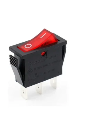 16A 250V SPDT ON-OFF Rocker Switch with Light Module